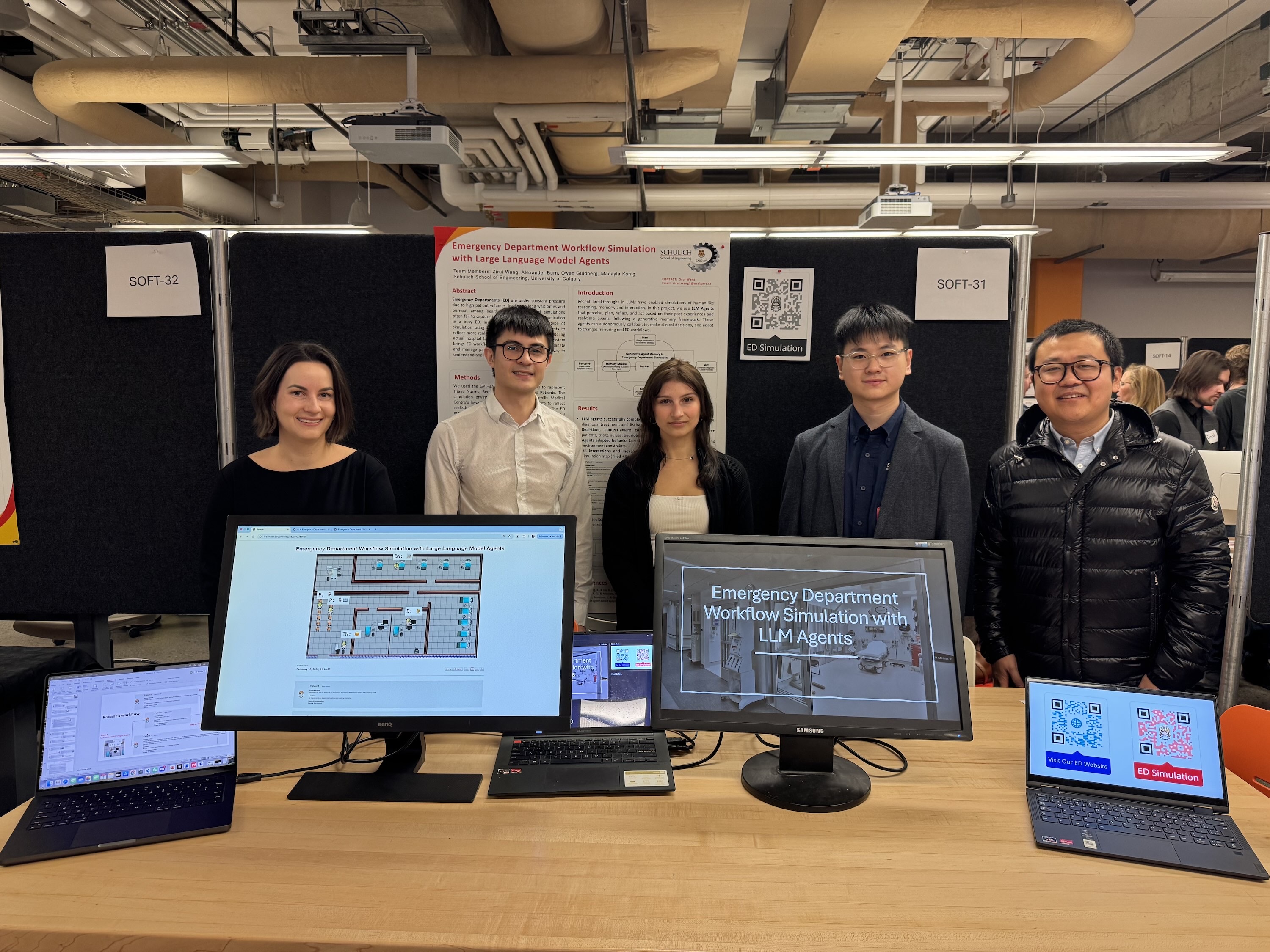 AI4ED team at the 2025 Schulich Engineering Capstone Fair